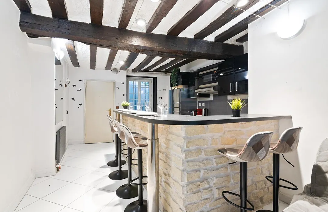 Notre Dame De Paris Luxurious 1Br-4P With Netflix-1